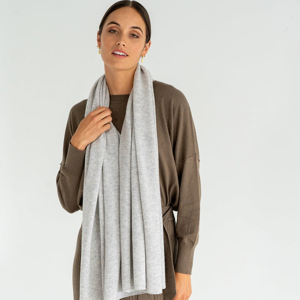 Cashmere Caplet Grey