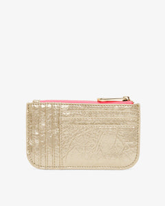 Centro Wallet - Light Gold Crinkle