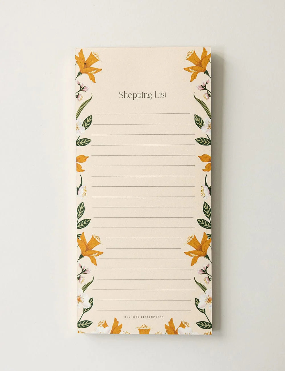 Daffodil Shopping List