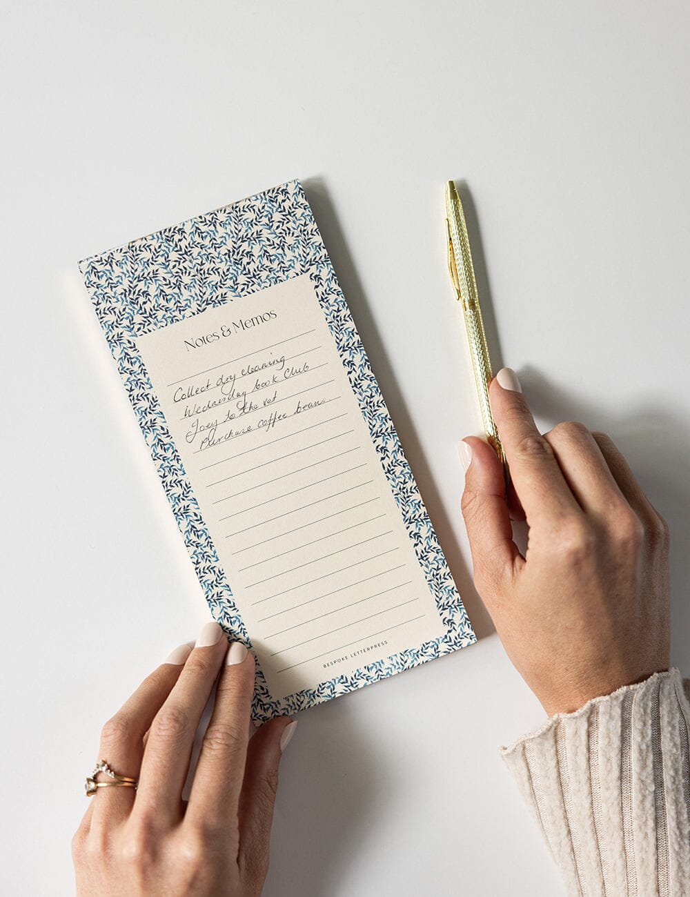 Bluebloom Ivy Notepad