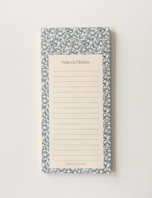 Bluebloom Ivy Notepad