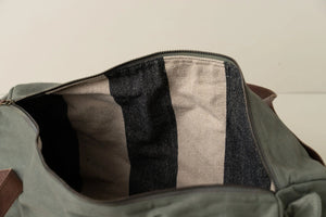 Journey Duffle Canvas Bag Olive