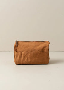 Journey Toiletry Canvas Bag Terracotta