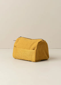 Journey Toiletry Canvas Bag Mustard