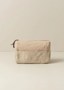 Journey Toiletry Canvas Bag Clay