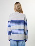 Stripe Cardigan - Salt Air