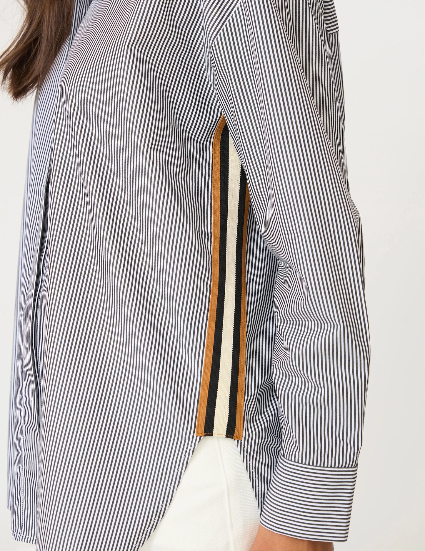 Casino Shirt - Black/White Mini Stripe