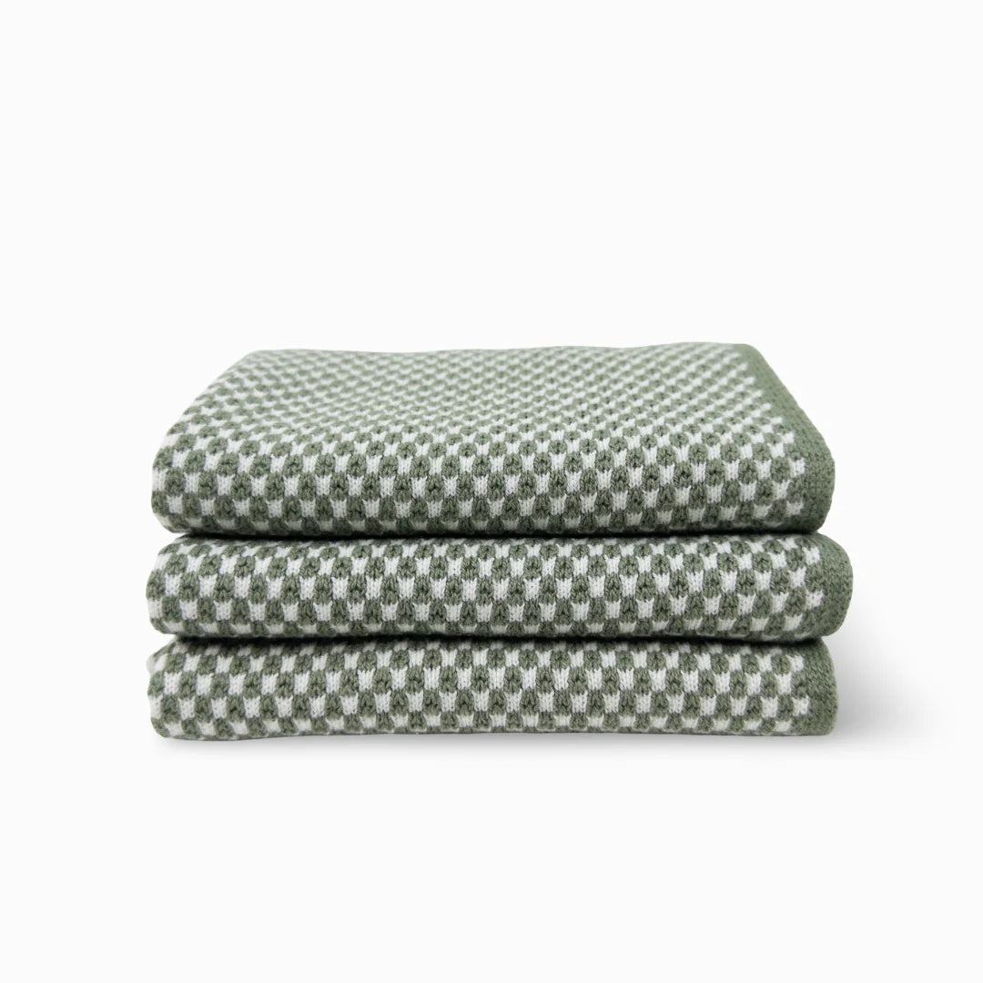 Dishcloth ELEMENTS 3pk - Matcha