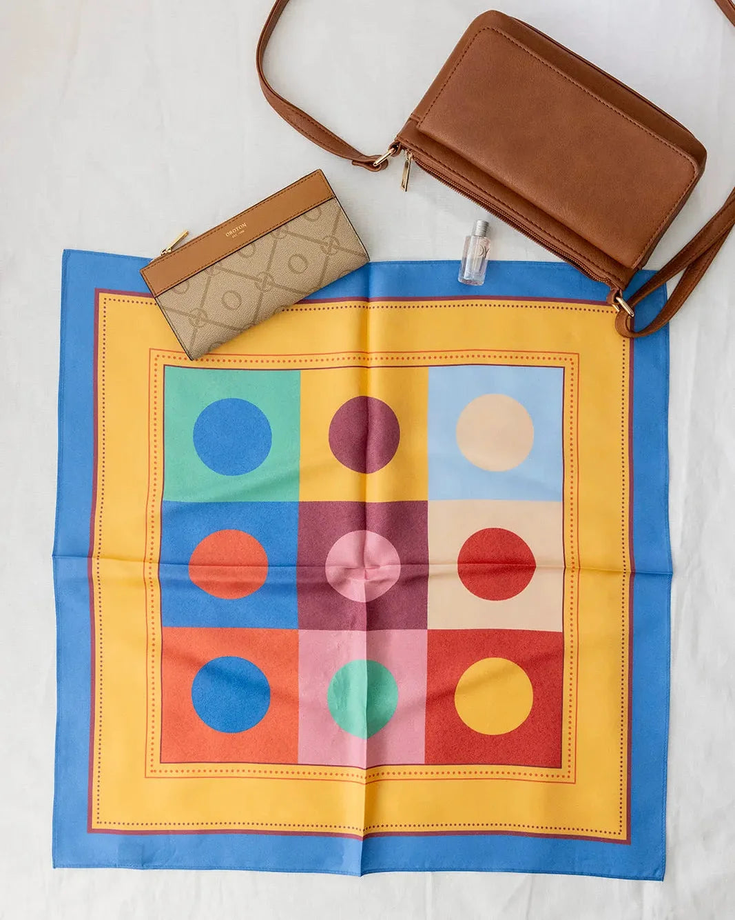 Silk Neck Scarf: Rio