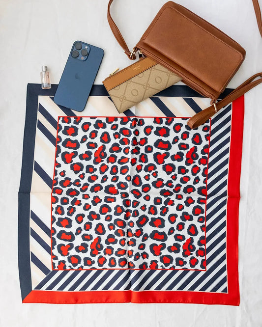 Silk Neck Scarf: Serengeti