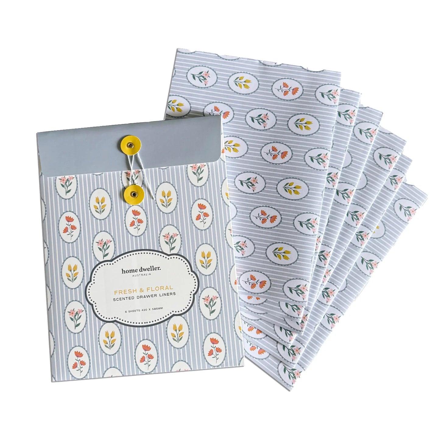 Scented Drawer Liner - Fresh & Floral
