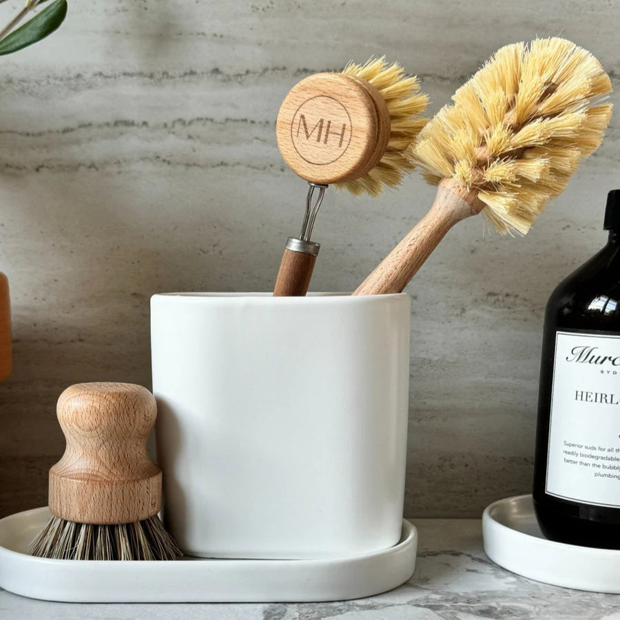 Deco Oval Brush Caddy