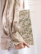Load image into Gallery viewer, White Blossoms Jumbo Notepad Jotter