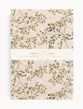 Load image into Gallery viewer, White Blossoms Jumbo Notepad Jotter
