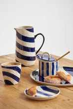 Load image into Gallery viewer, Cabana Blue Stripe Platter