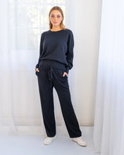 Load image into Gallery viewer, Kelsey Lounge Pant Black