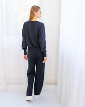 Load image into Gallery viewer, Kelsey Lounge Pant Black