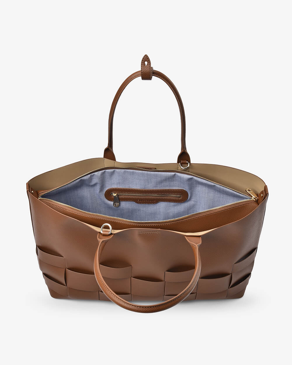 Kensington Tote - Tan Saffiano