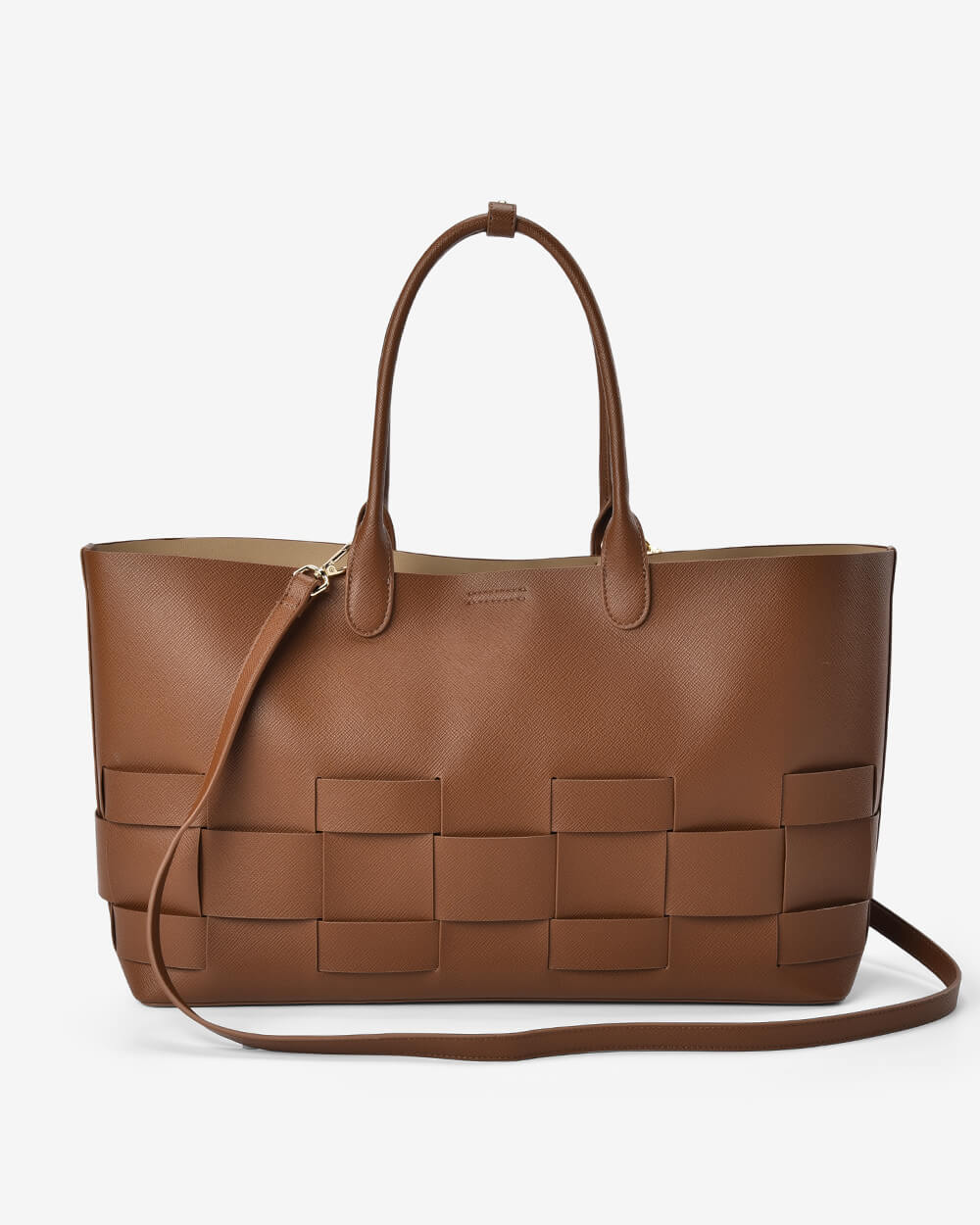 Kensington Tote - Tan Saffiano