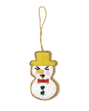 Load image into Gallery viewer, Frosty Christmas Decoration