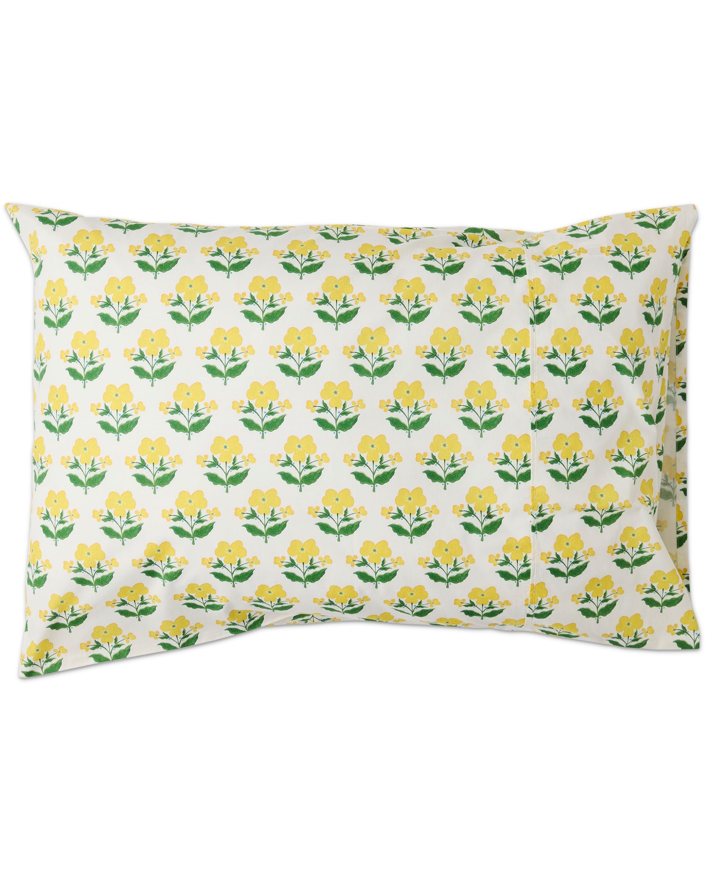 Kip & Co X Anna Spiro Indian Summer  - Yellow Organic cotton Pillowcases