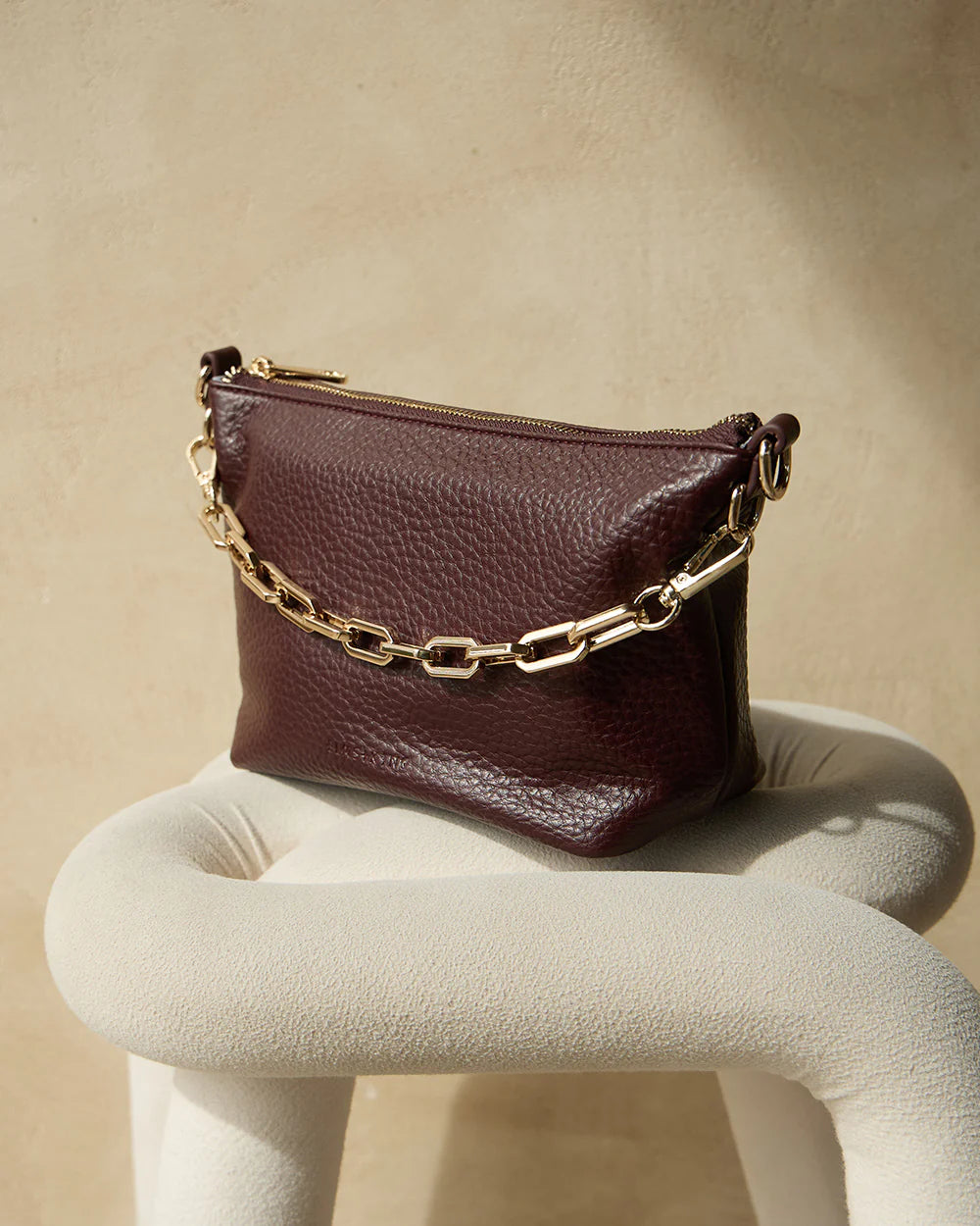 Leyton Crossbody - Wine