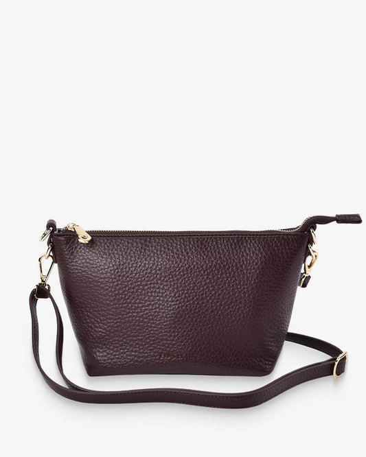 Leyton Crossbody - Wine