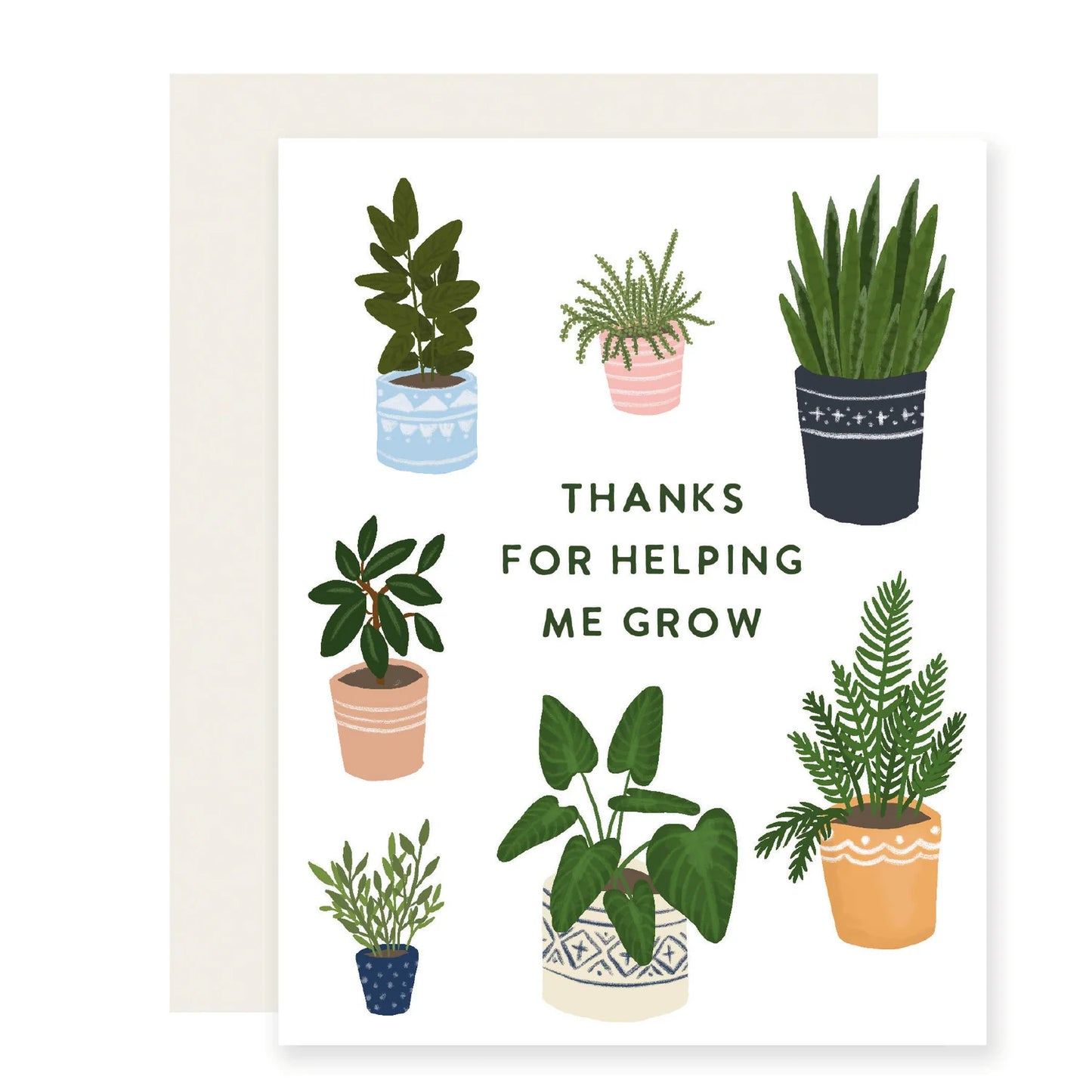 Thanks for Helping me Grow