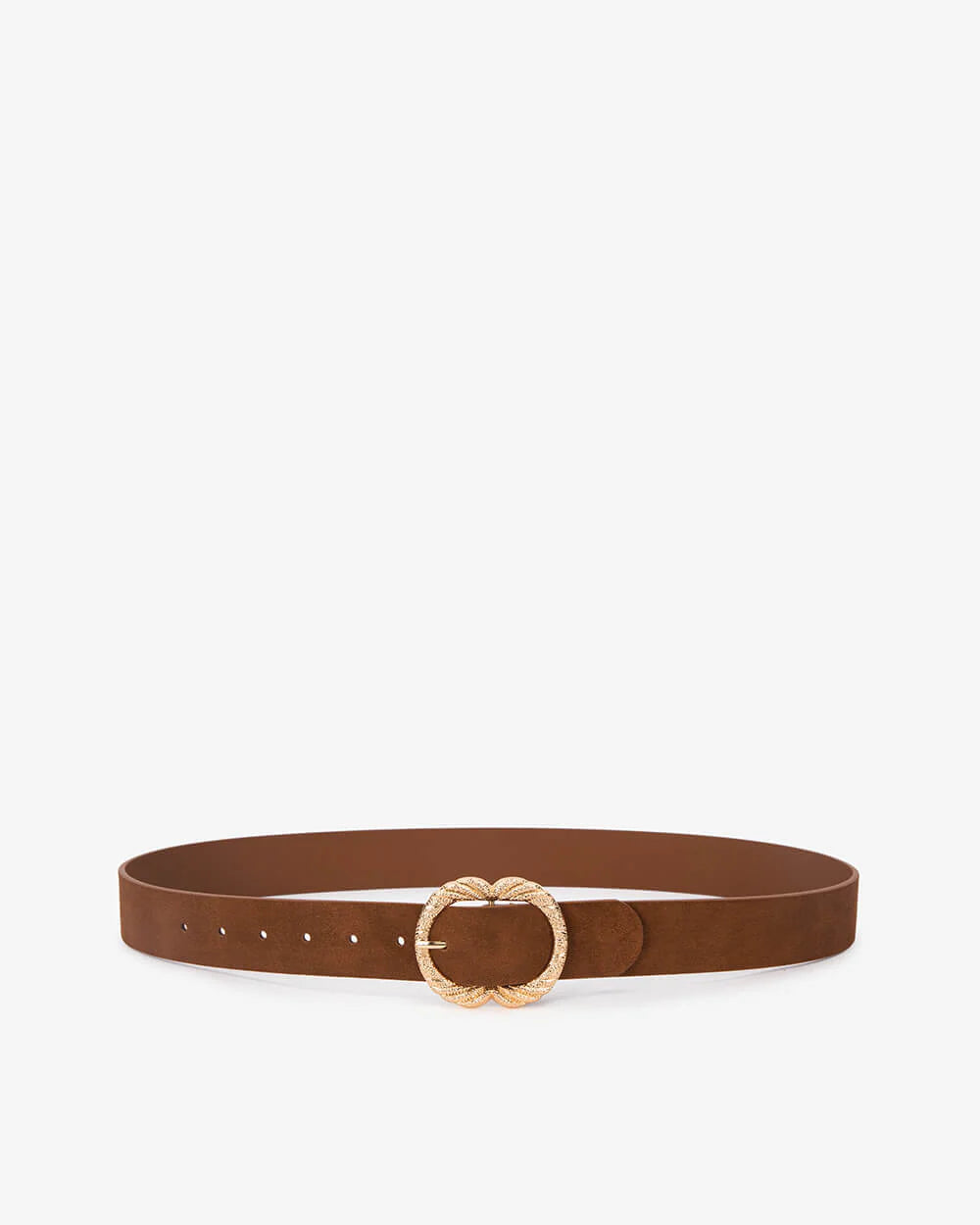 Maddie Belt - Tan Suede