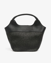 Load image into Gallery viewer, Miller Tote Black Weave