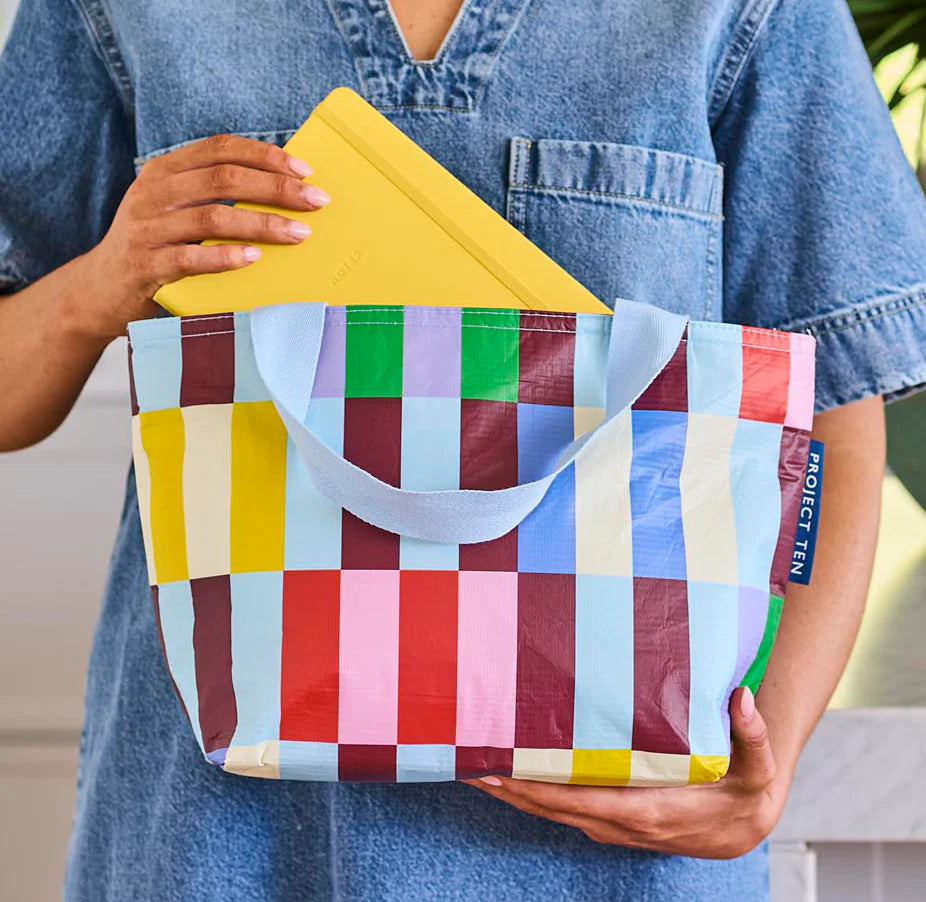Mini Tote Multi Stripe