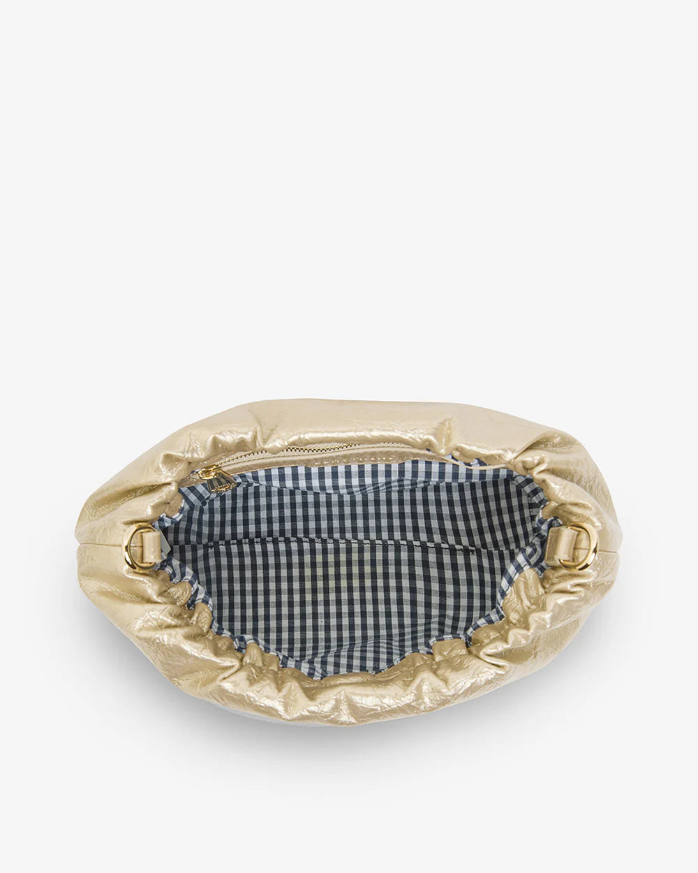 Monty Bag - Light Gold Crinkle