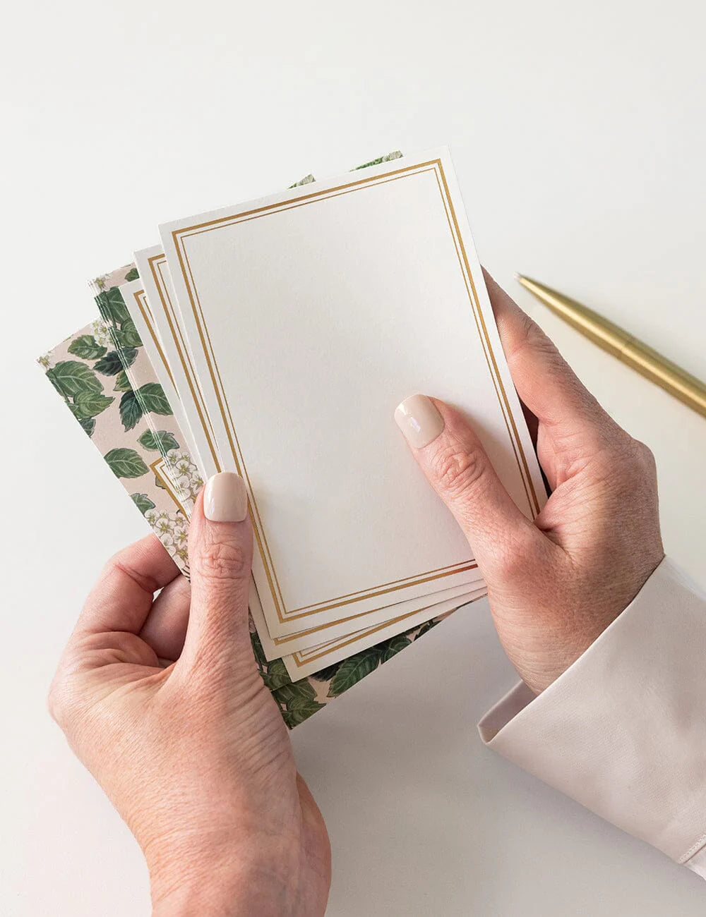 Hydrangea 4pk Notecard Set