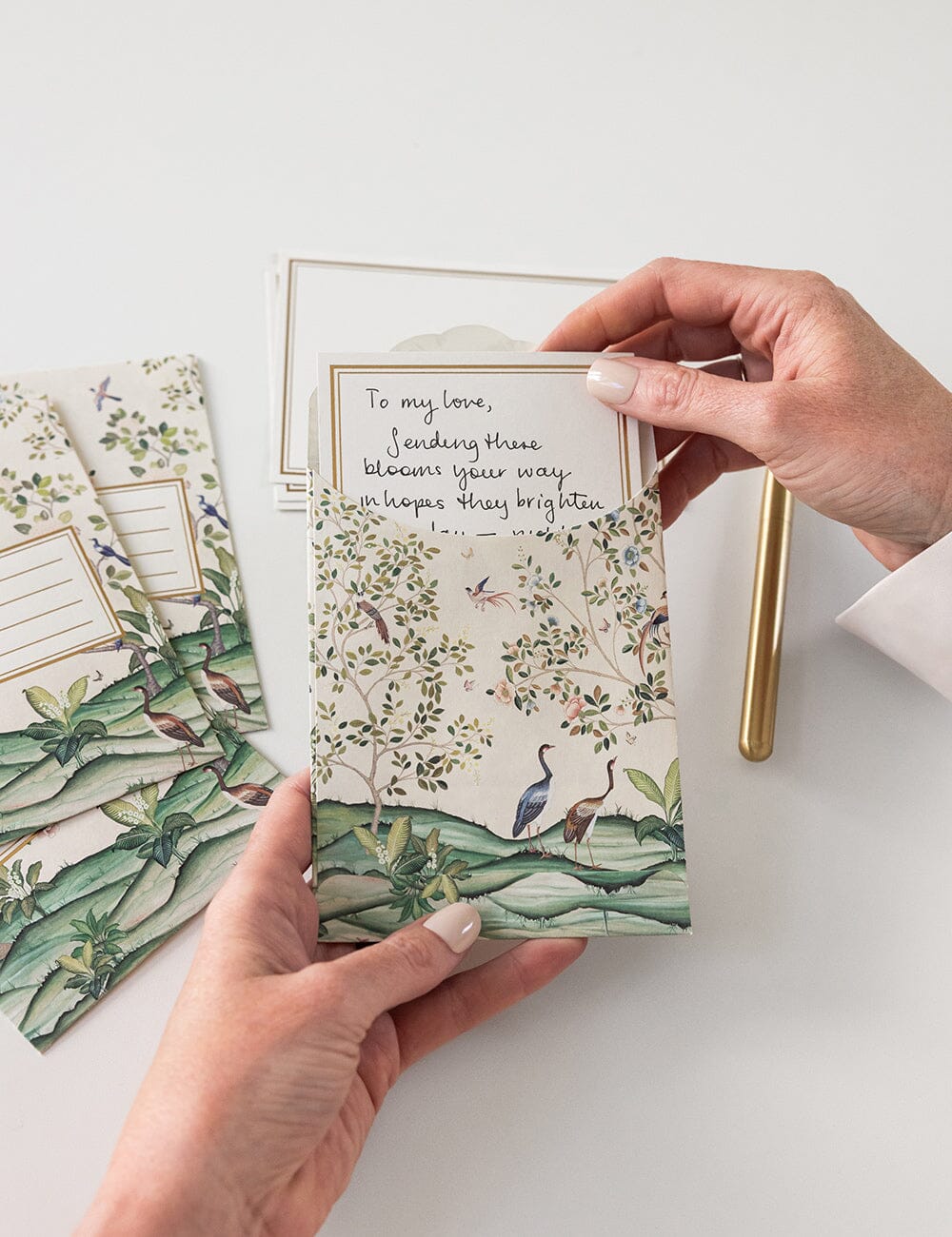 Spring Landscape 4pk Notecard Set