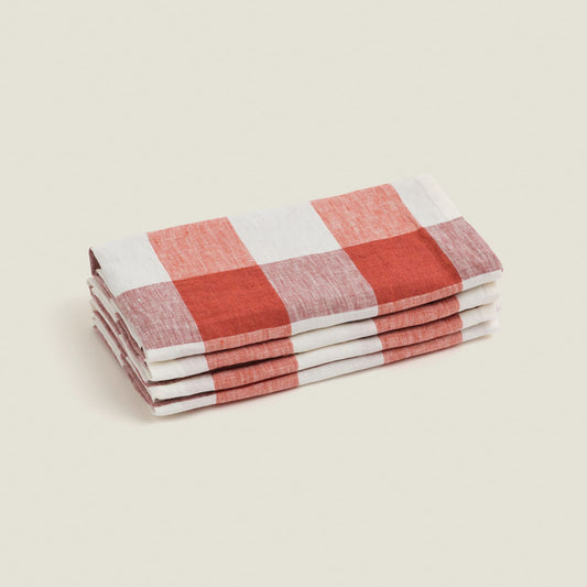 Paprika Linen Napkin Set