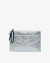 Load image into Gallery viewer, New York Coin Purse - Silver Crinkle