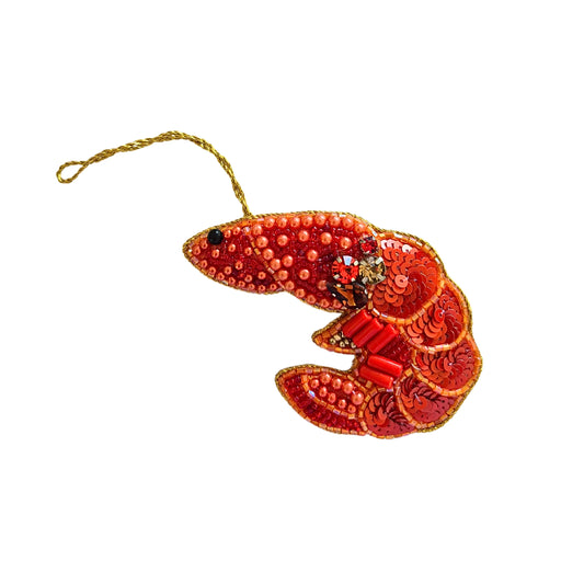 Beaded Decoration Prawn