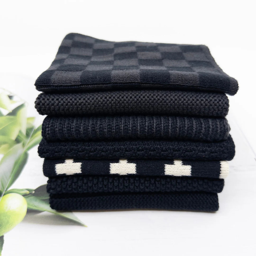 Dishcloth Daily 7pk Onyx