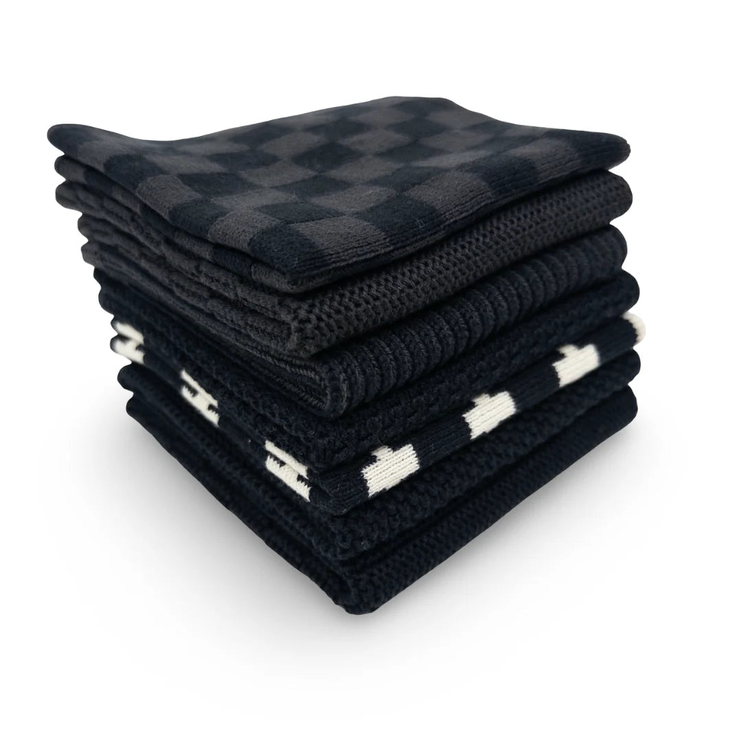 Dishcloth Daily 7pk Onyx