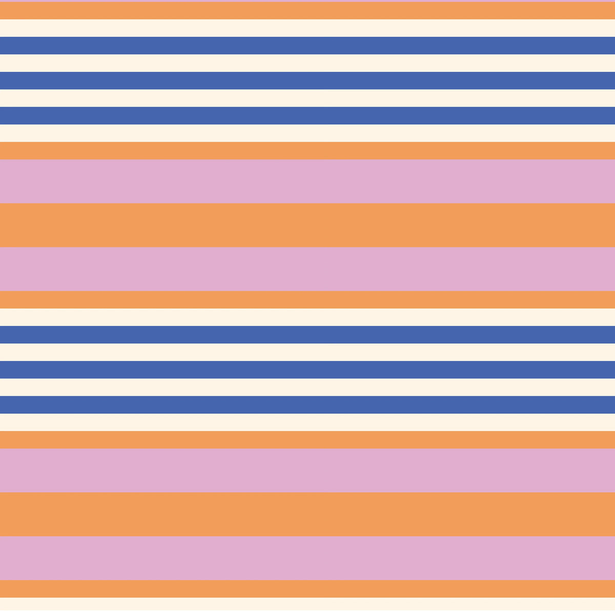 Oversized Tote – Capri Stripe