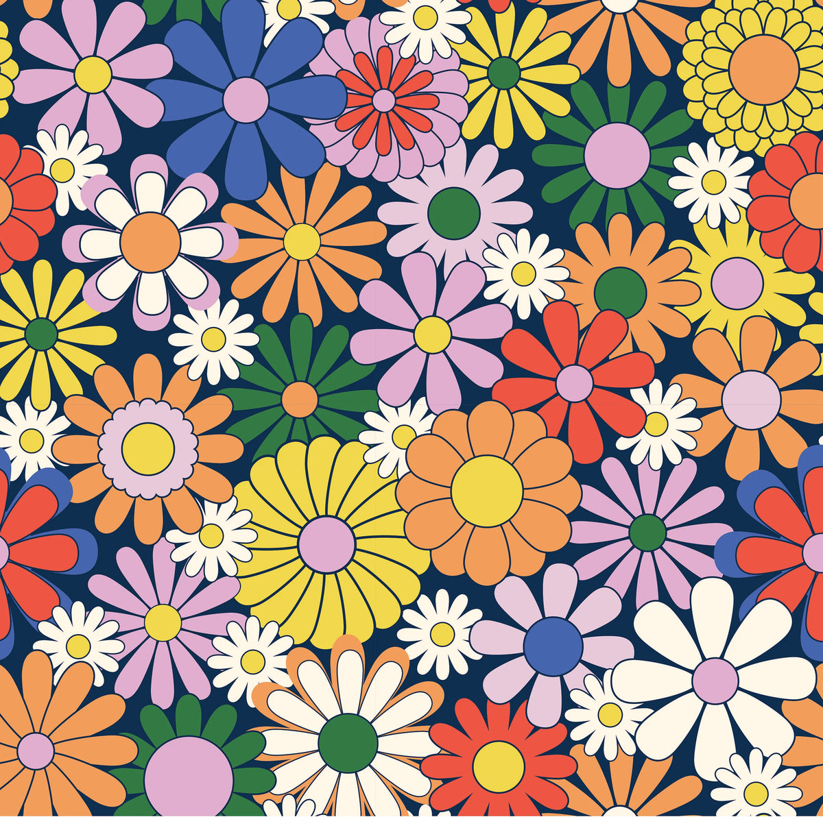 Packing Cube Set – Coastal Floral