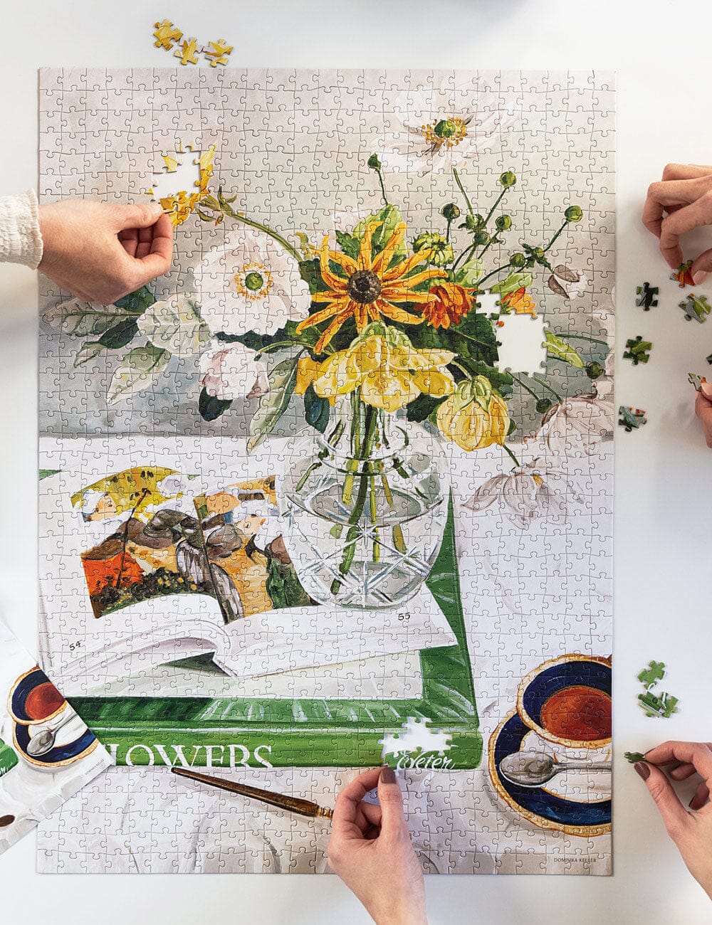 April Blooms 1000 Piece Puzzle