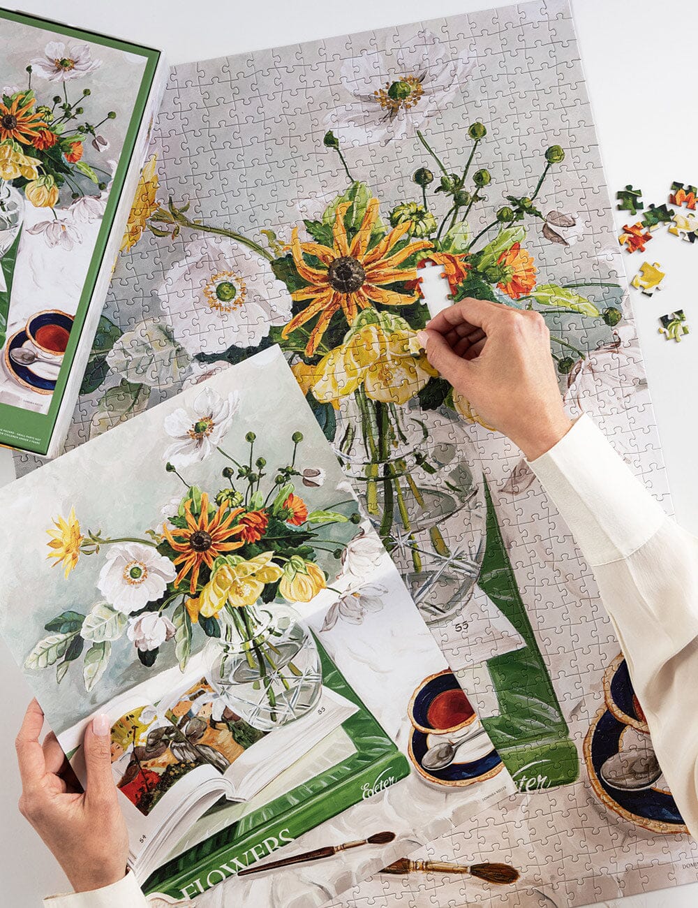 April Blooms 1000 Piece Puzzle