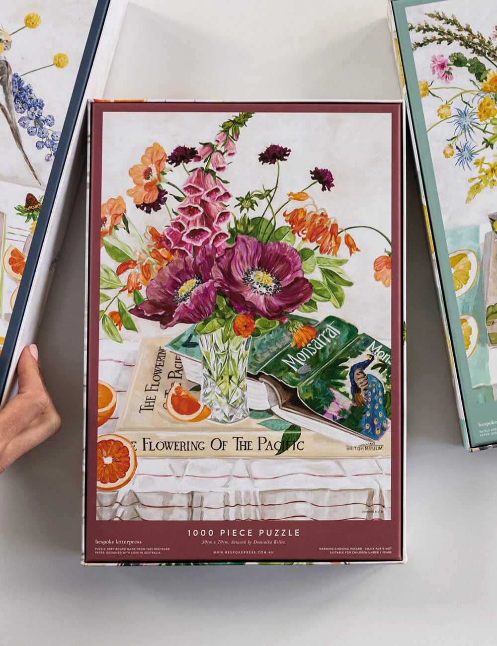 Poppies & Foxglove 1000 Piece Puzzle