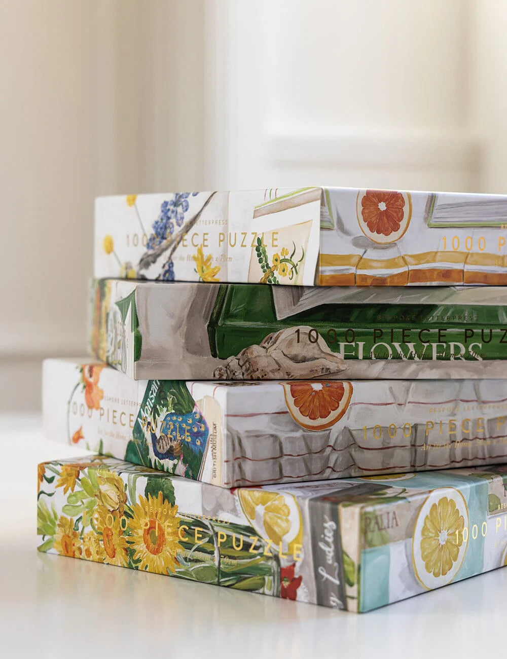 Poppies & Foxglove 1000 Piece Puzzle