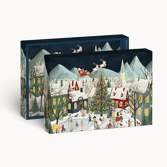 The Christmas Village 1000 Piece Puzzle