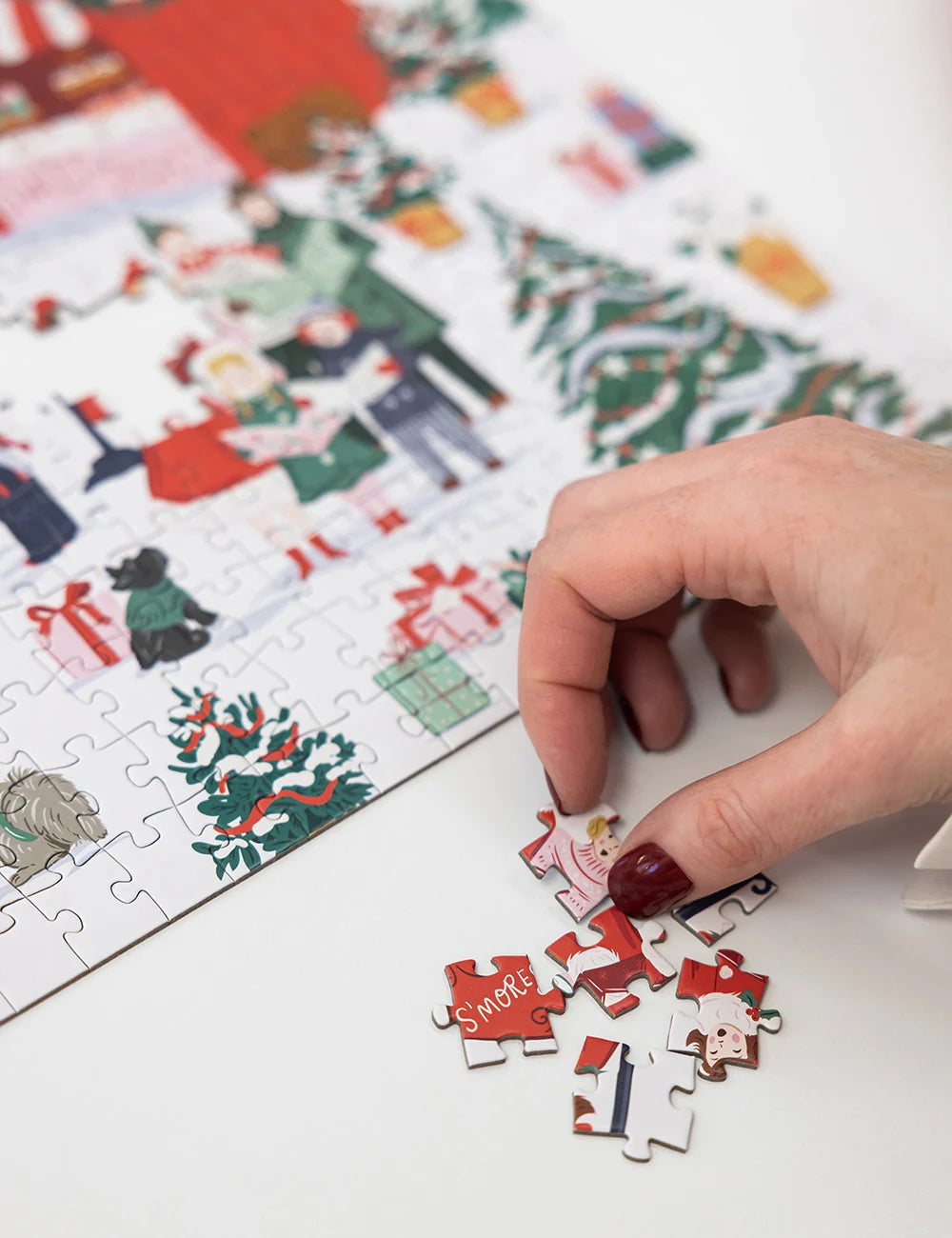Christmas Market 1000 Piece Puzzle