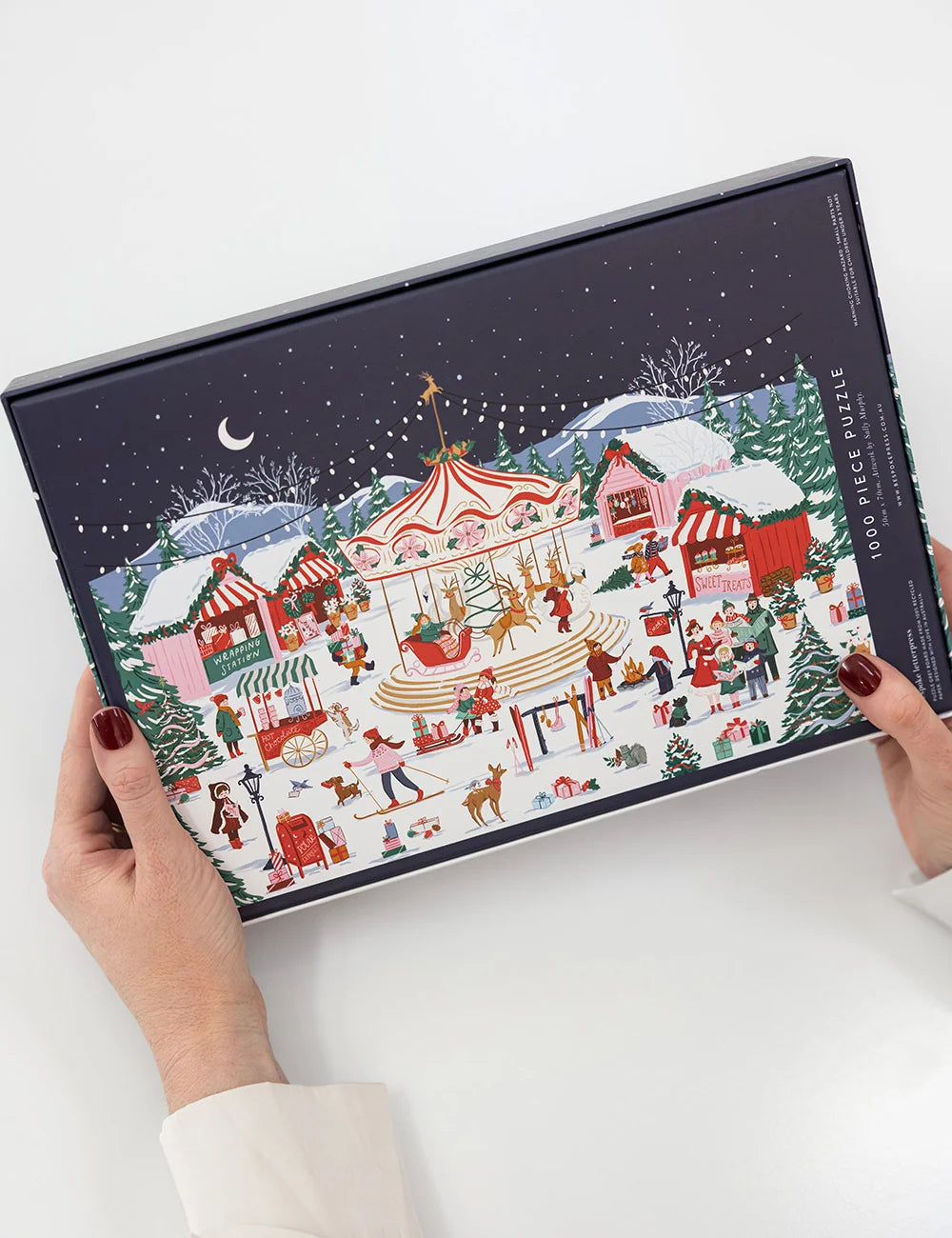 Christmas Market 1000 Piece Puzzle