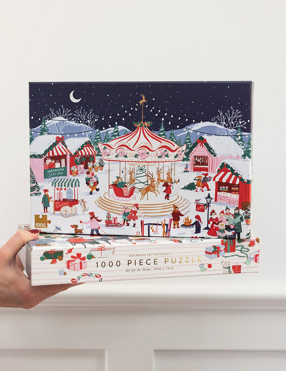 Christmas Market 1000 Piece Puzzle