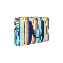 Load image into Gallery viewer, Retro Stripe Overnight Bag